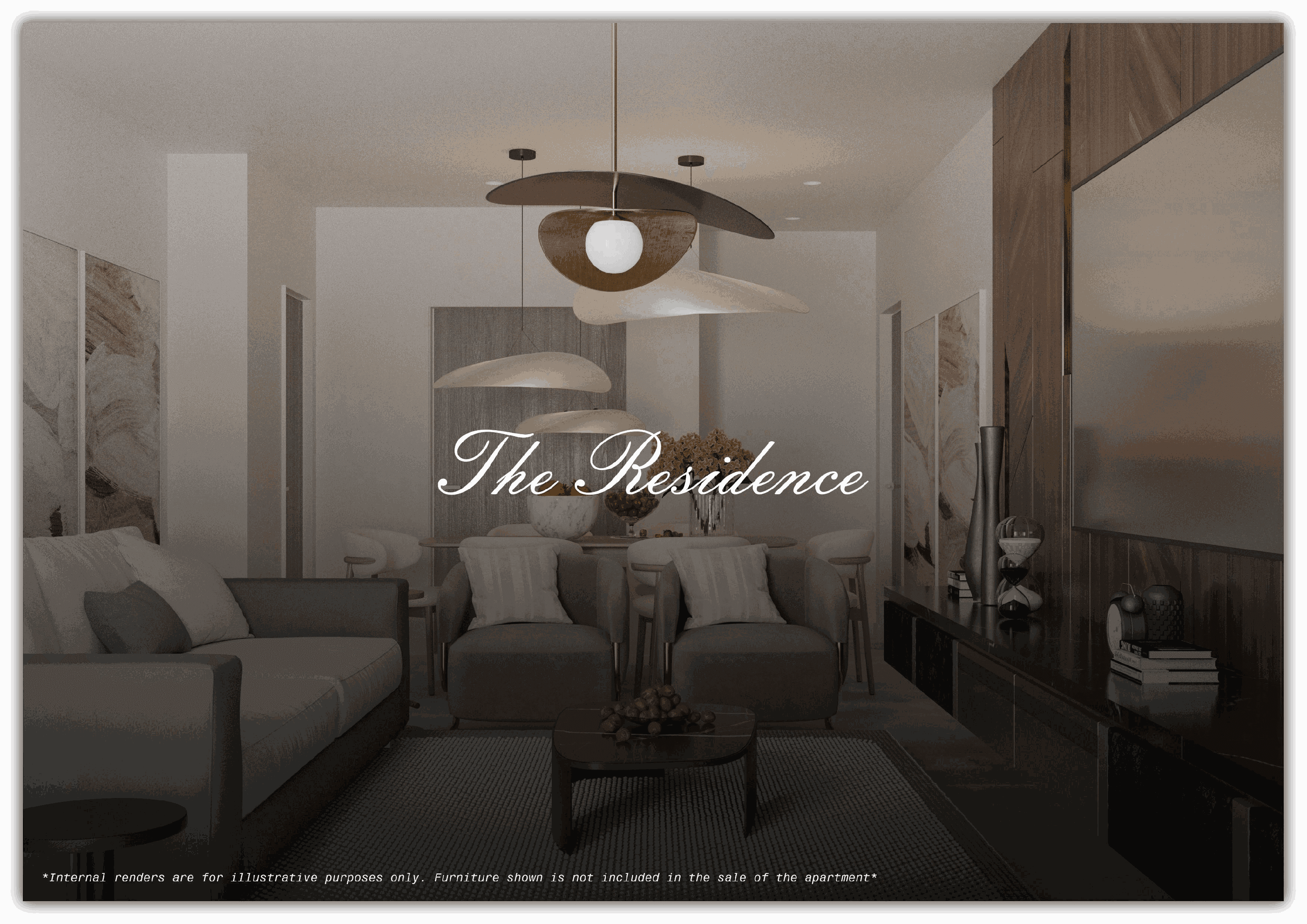 Interior residence render